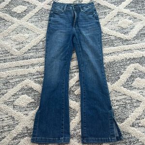 Judy Blue - spilt hem flare size 7/28